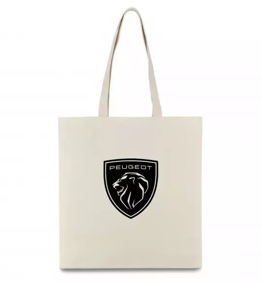 Еко-сумка Peugeot Бежевий фото