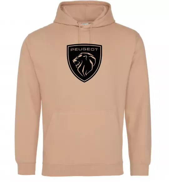 Чоловіча толстовка (худі) Peugeot Пісочний фото