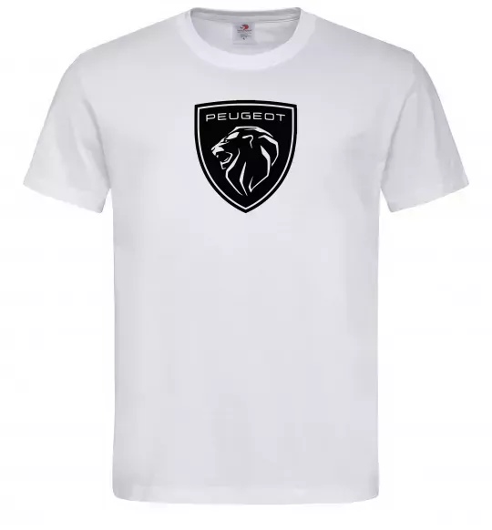 Чоловіча футболка Peugeot Білий фото