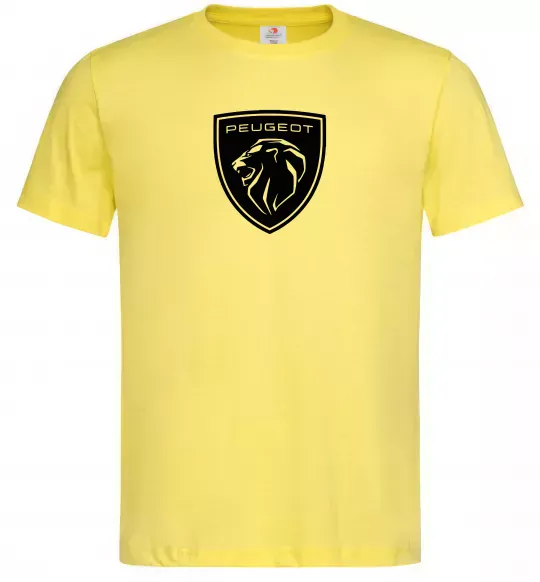 Чоловіча футболка Peugeot Лимонний фото