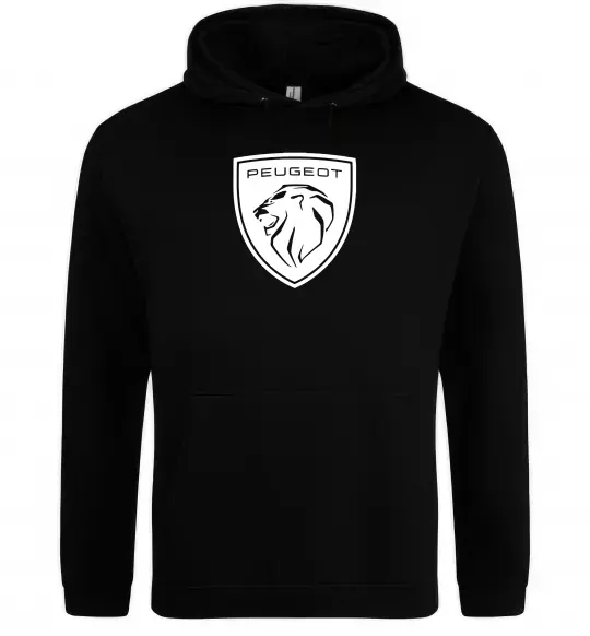 Женская толстовка (худи) Peugeot Черный фото