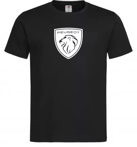 Чоловіча футболка Peugeot Чорний фото