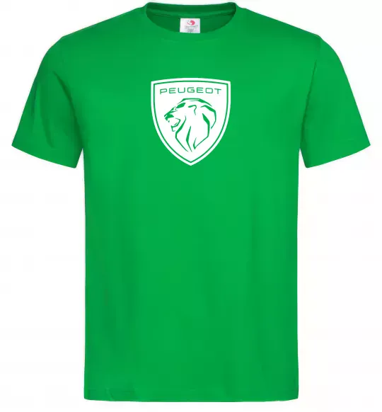Чоловіча футболка Peugeot Зелений фото