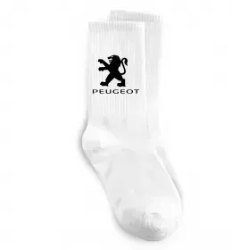 Носки Peugeot logo Белый фото