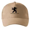 Кепка Peugeot logo Пісочний фото