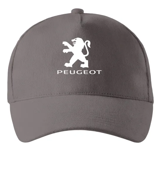 Кепка Peugeot logo Сірий фото