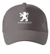 Кепка Peugeot logo Сірий фото
