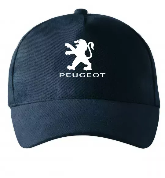 Кепка Peugeot logo Темно-синий фото