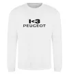 Свитшот I <3 Peugeot Белый фото