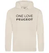 Женская толстовка (худи) I Love Peugeot Таш Женская толстовка (худи) I Love Peugeot Таш фото