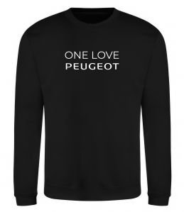 Свитшот I Love Peugeot