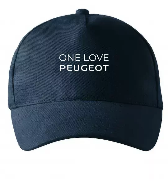 Кепка I Love Peugeot Темно-синій фото