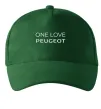 Кепка I Love Peugeot Темно-зелений фото