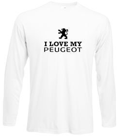 Лонгслів Love my Peugeot logo Лонгслів Love my Peugeot logo