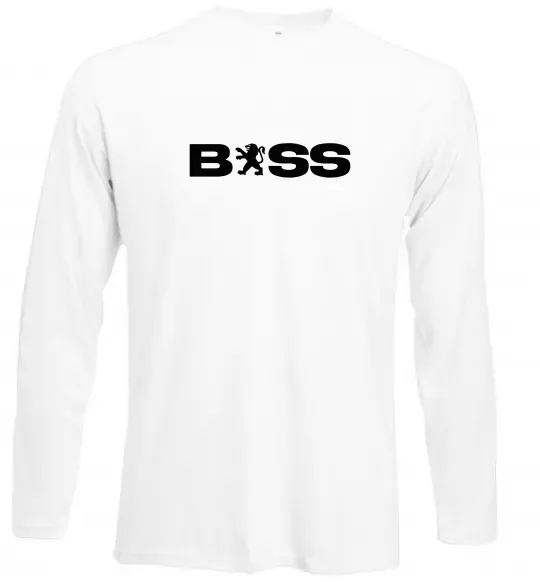 Лонгслив Boss Peugeot Белый фото