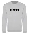 Свитшот Boss Peugeot Серый меланж фото