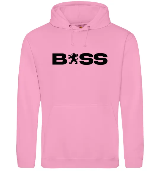 Чоловіча толстовка (худі) Boss Peugeot Рожевий фото