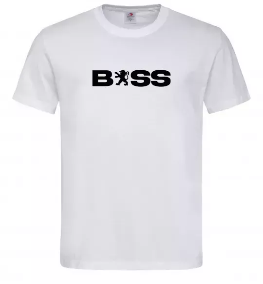 Мужская футболка Boss Peugeot Белый фото