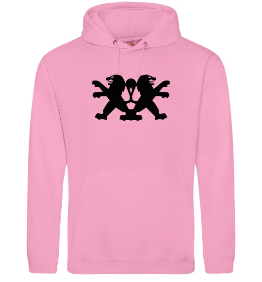 Женская толстовка (худи) Peugeot logos Розовый фото