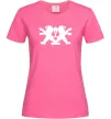 Женская футболка Peugeot logos Ярко-розовый фото