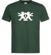 Чоловіча футболка Peugeot logos Темно-зелений фото