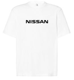 Футболка Оверсайз Nissan напис