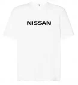 Футболка Оверсайз Nissan my drugs Чорний фото