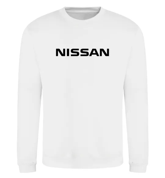 Свитшот Nissan напис Белый фото