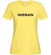 Женская футболка Nissan напис Лимонный фото