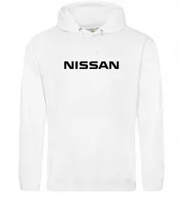 Мужская толстовка (худи) Nissan motor company Серый меланж фото