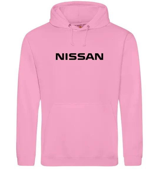 Женская толстовка (худи) Nissan напис Розовый фото