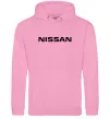 Женская толстовка (худи) Nissan напис Розовый фото