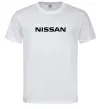 Мужская футболка Nissan напис Белый Мужская футболка Nissan напис Белый фото