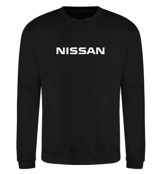 Свитшот Nissan напис Черный фото