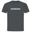 Мужская футболка Nissan напис Графит Мужская футболка Nissan напис Графит фото