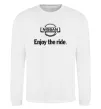 Свитшот Nissan enjoy the ride Белый фото