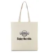 Еко-сумка Nissan enjoy the ride Бежевий фото
