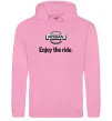 Женская толстовка (худи) Nissan enjoy the ride Розовый фото