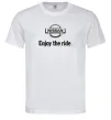 Мужская футболка Nissan enjoy the ride Белый фото