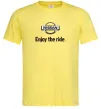 Мужская футболка Nissan enjoy the ride Лимонный фото