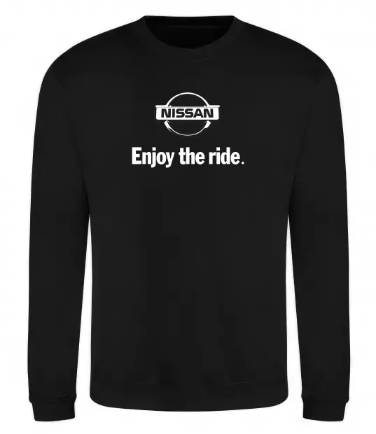 Світшот Nissan enjoy the ride Чорний фото