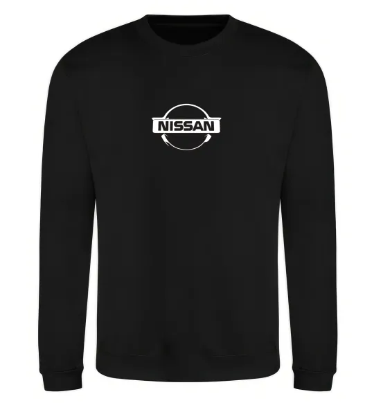 Свитшот Nissan logo Черный фото