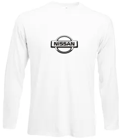 Лонгслив You can drive Nissan Белый фото