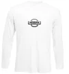 Лонгслив Nissan logo Белый фото