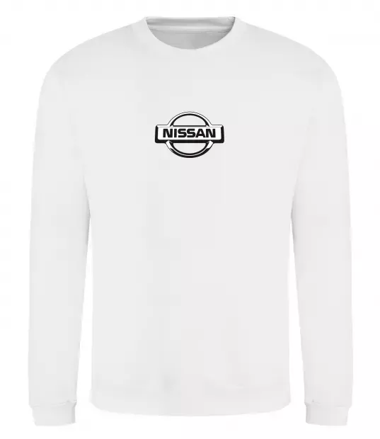 Світшот Nissan logo Білий фото