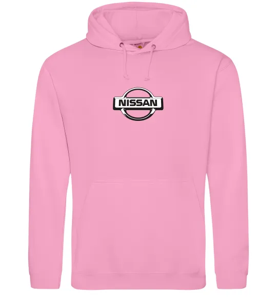 Жіноча толстовка (худі) Nissan logo Рожевий фото