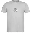 Мужская футболка Nissan logo Серый фото