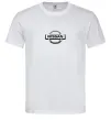 Мужская футболка Nissan logo Белый фото