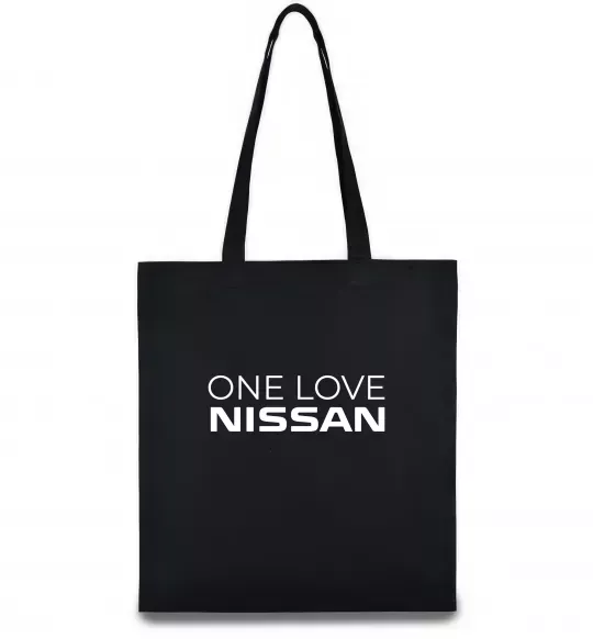 Эко-сумка Nissan one love Черный фото