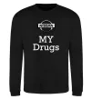 Світшот Nissan my drugs Чорний фото